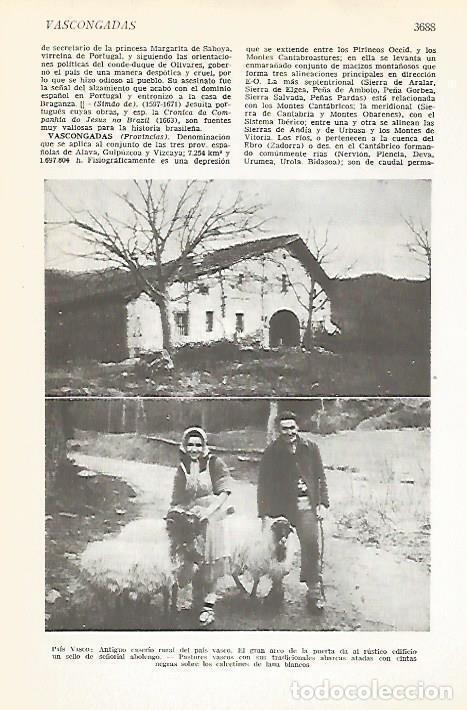 Cartes Postales: LAMINA VOX 16763: Caserio y pastores del Pais Vasco - Varios