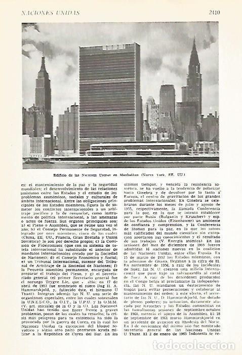Postkarten: LAMINA VOX 16964: Edificio de la ONU en Nueva York - Varios