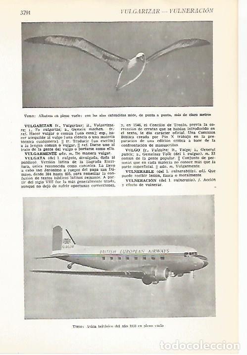 Postkarten: LAMINA VOX 16792: Albatro y avion del 1958 - Varios