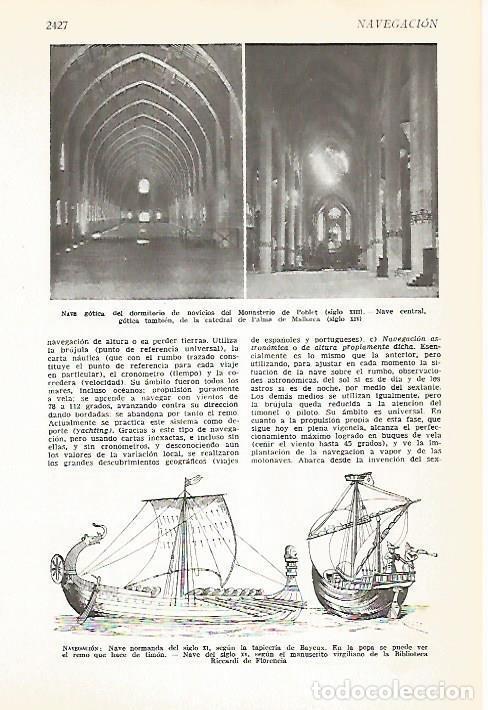 Postkarten: LAMINA VOX 16972: Monasterio de Poblet, catedral de Mallorca y naves antiguas - Varios