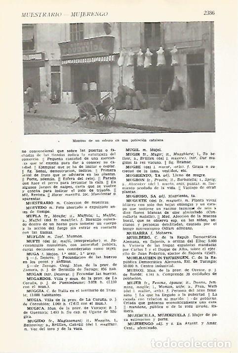 Postkarten: LAMINA VOX 16957: Tienda de ordes en Catalunya - Varios