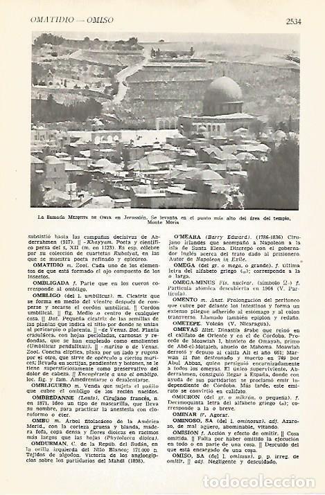 Postkarten: LAMINA VOX 17005: Mezquita de Omar en Jerusalen - Varios