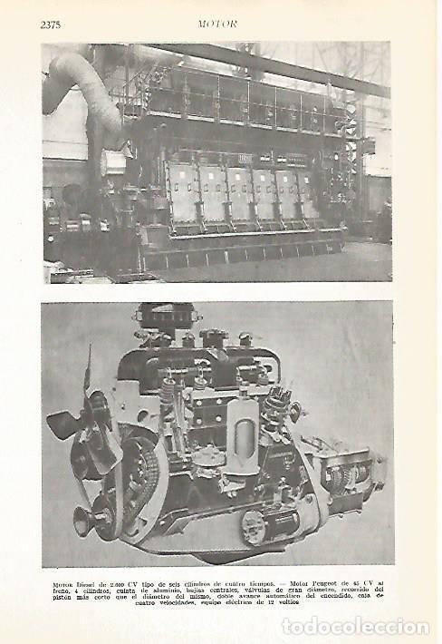 Postkarten: LAMINA VOX 16950: Motor Diesel - Varios