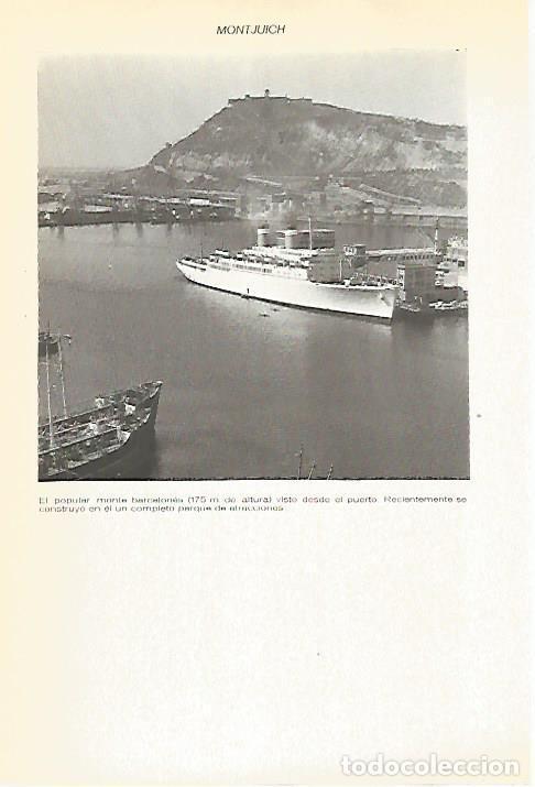 Postkarten: LAMINA VOX 16943: Vista de Montjuic, Barcelona - Varios