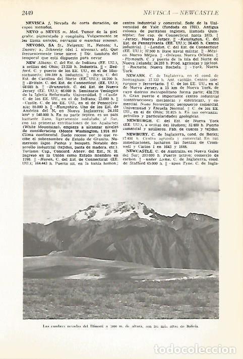 Postkarten: LAMINA VOX 16979: El monte Illimani, Bolivia - Varios