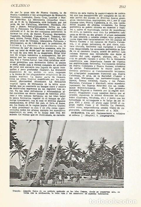 Postkarten: LAMINA VOX 16998: Poblado en la isla de Samoa - Varios