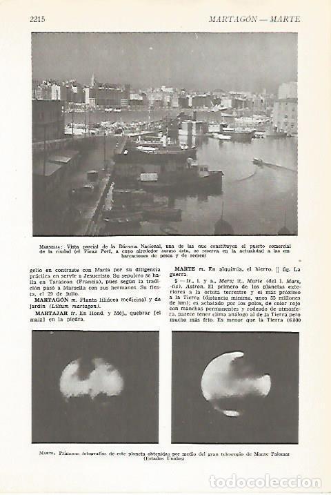 Postkarten: LAMINA VOX 16910: Darsena Nacional de Marsella - Varios