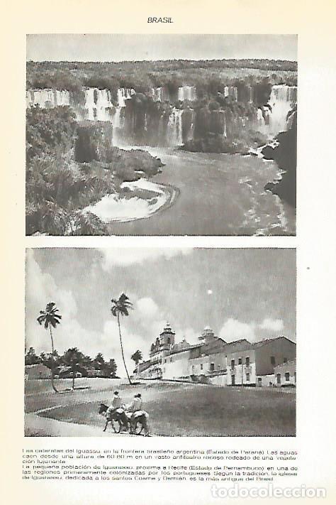 Postkarten: LAMINA VOX 16615: Cataratas de Iguasu, Brasil - Varios