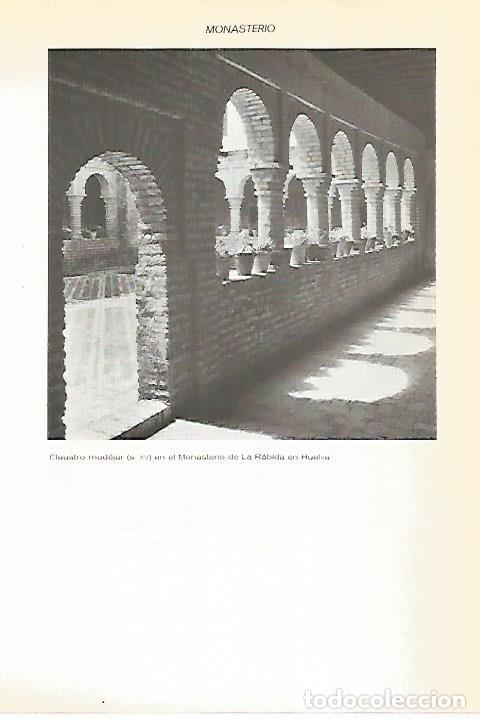 Postais: LAMINA VOX 16934: Claustro mudejar de La Rabida en Huelva - Varios
