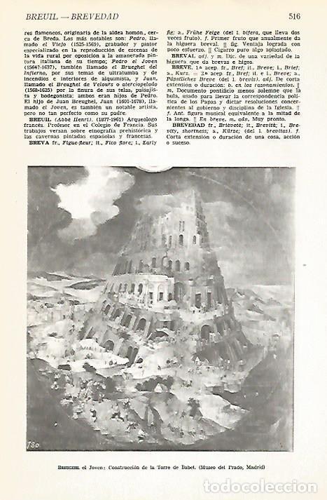 Postkarten: LAMINA VOX 16618: Torre de Babel, por Breughel el Joven - Varios