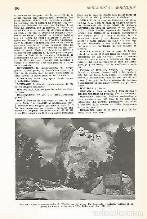 Postkarten: LAMINA VOX 16613: Monte Rushmore, Estados Unidos - Varios