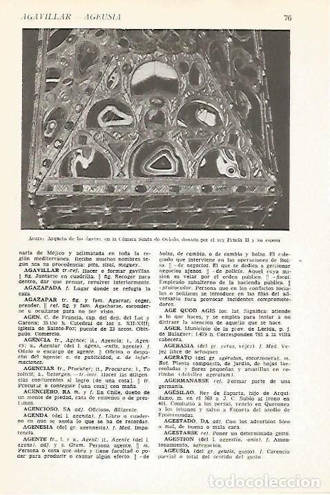 Postkarten: LAMINA VOX 16521: Arqueta de las agatas, Oviedo - Varios