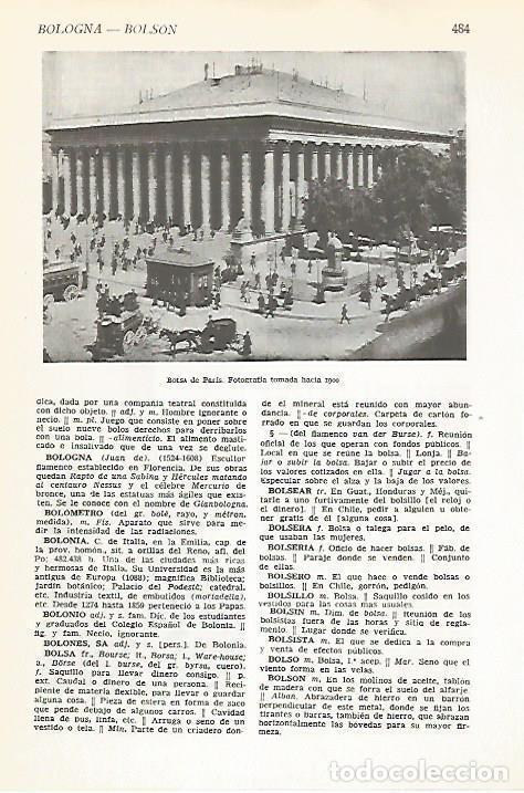 Cartoline: LAMINA VOX 16612: Bolsa de Paris - Varios