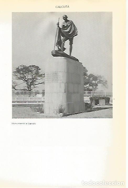 Postkarten: LAMINA VOX 16629: Monumento a Gandhi en Calcuta, India - Varios