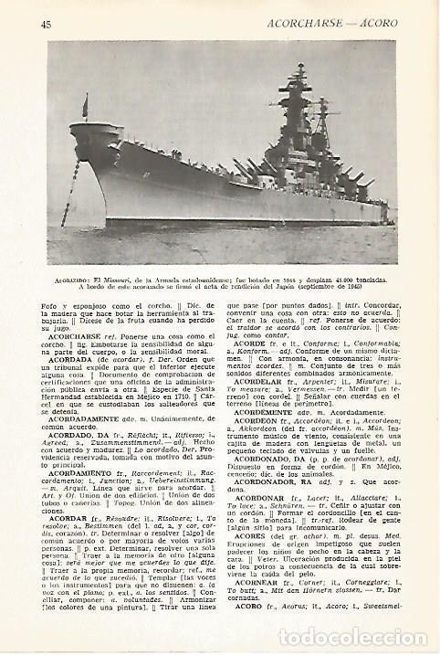 Postkarten: LAMINA VOX 16512: Acorazado Missouri - Varios