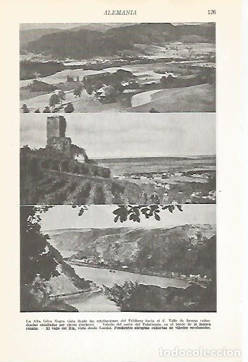 Postkarten: LAMINA VOX 16533: La Selva Negra, Alemania - Varios