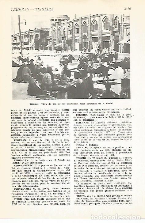 Postkarten: LAMINA VOX 16695: Calle de Teheran, Iran - Varios