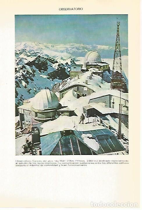 Postkarten: LAMINA VOX 17008: Observatorio del pico du Midi, Francia - Varios