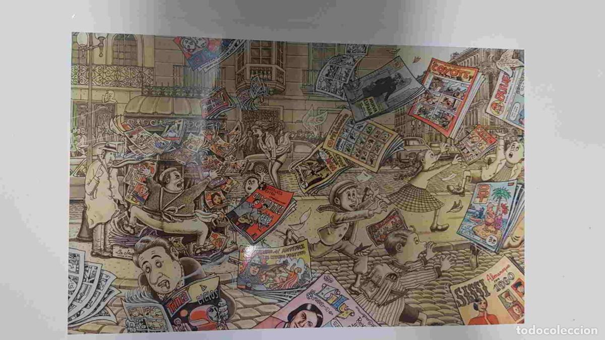 Postkarten: Lamina: Tebeos, las revistas juveniles. ACyT Ediciones, Sevilla 2016 (Solo es una lamina) - NULL