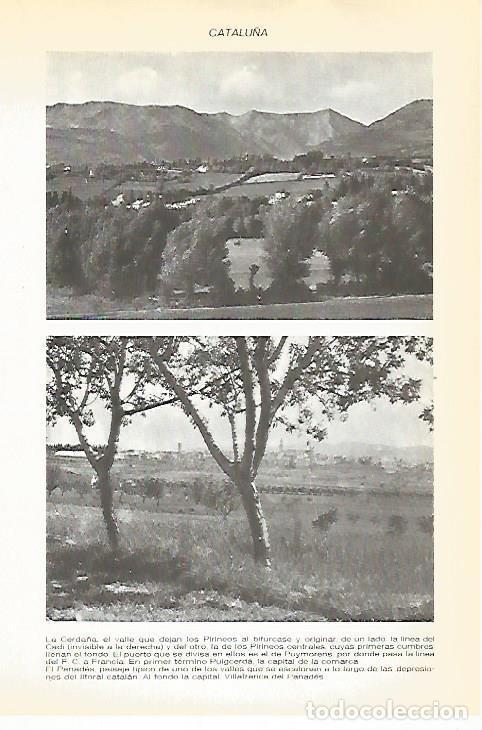 Postkarten: LAMINA VOX 16645: Vistas de la Cerdanya y Penedes, Catalu&ntilde;a - Varios