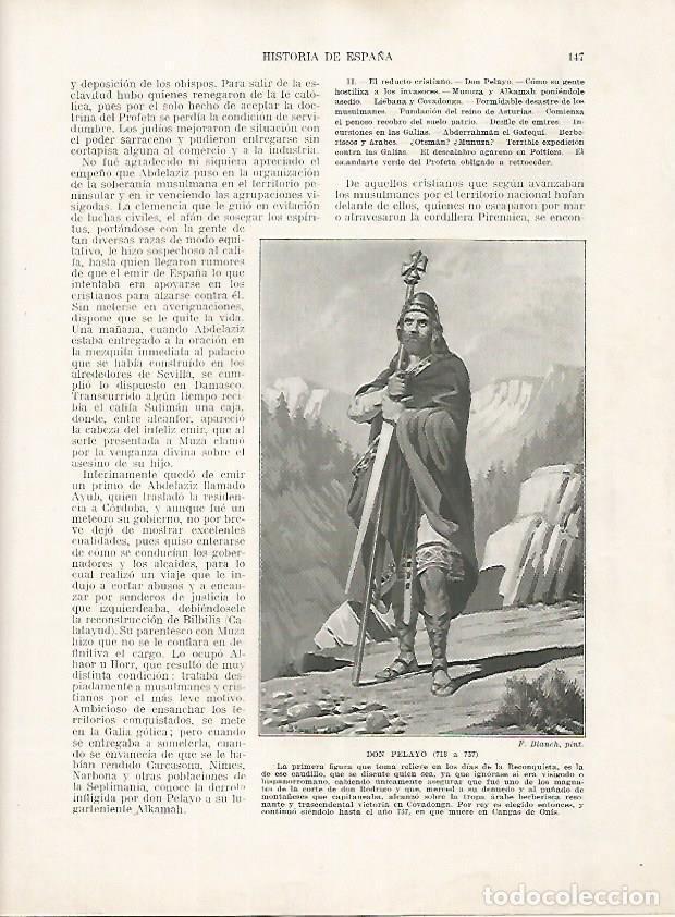 Postcards: LAMINA 18151: Don Pelayo - Manuel Rodriguez Codola y Miguel S. Oliver