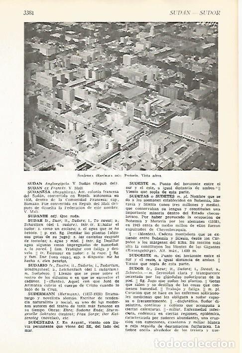 Postcards: LAMINA VOX 16679: Vista de Pretoria, Sudafrica - Varios