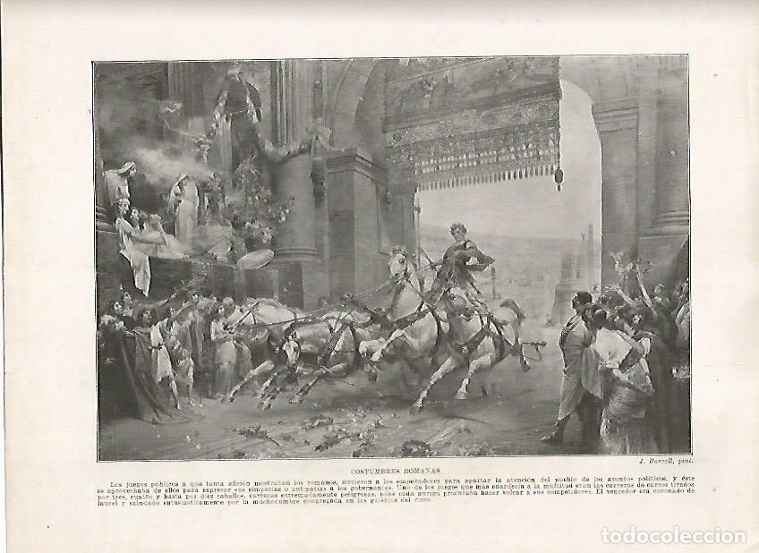 Postcards: LAMINA 18116: Costumbres de Roma - Manuel Rodriguez Codola y Miguel S. Oliver