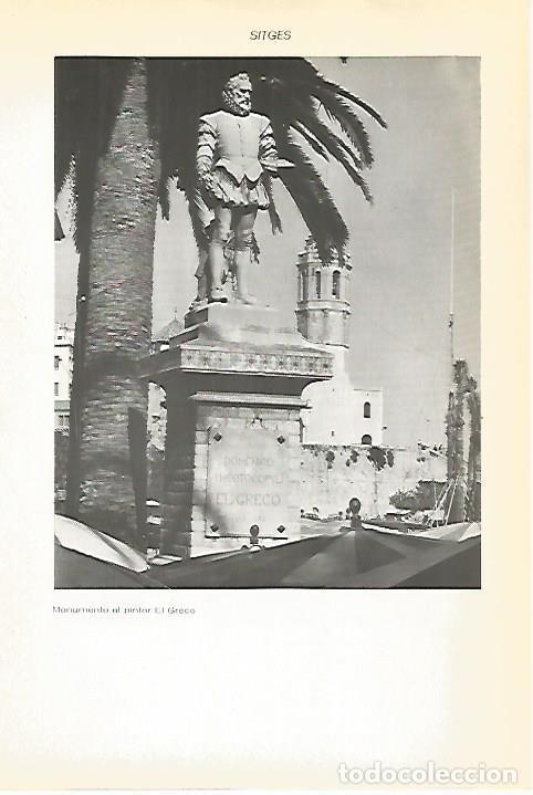 Postcards: LAMINA VOX 16669: Monumento a El Greco en Sitges, Barcelona - Varios
