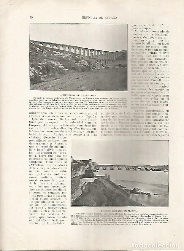 Postcards: LAMINA 18102: Acueducto de Tarragona y puente romano de Merida - Manuel Rodriguez Codola y Miguel S.