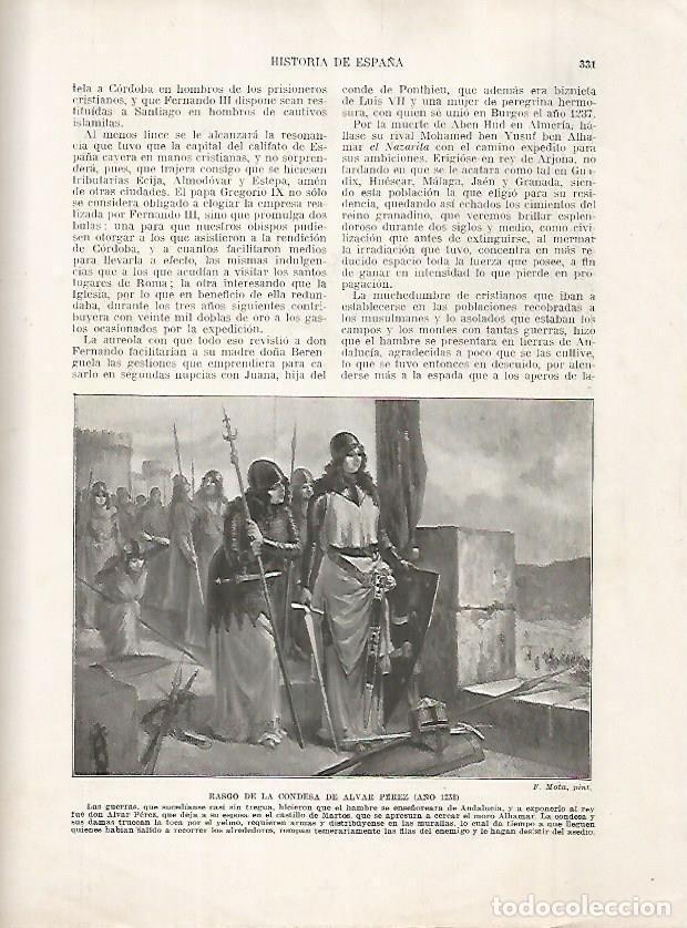 Postkarten: LAMINA 18218: La Condesa de Alvar Perez - Manuel Rodriguez Codola y Miguel S. Oliver