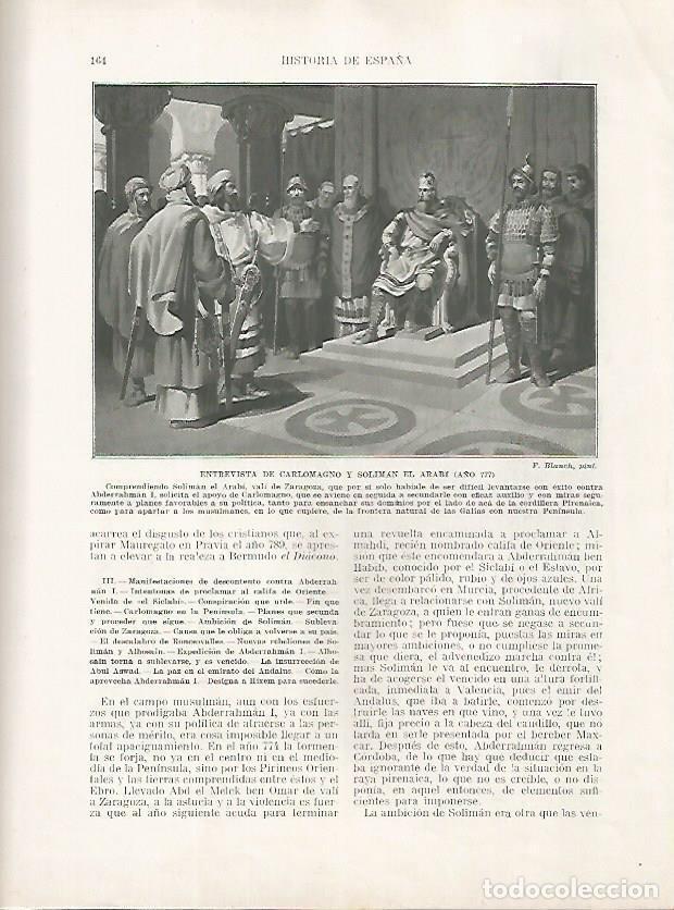 Postais: LAMINA 18160: Entrevista de Carlomagno y Soliman el Arabi en el 777 - Manuel Rodriguez Codola y Mig