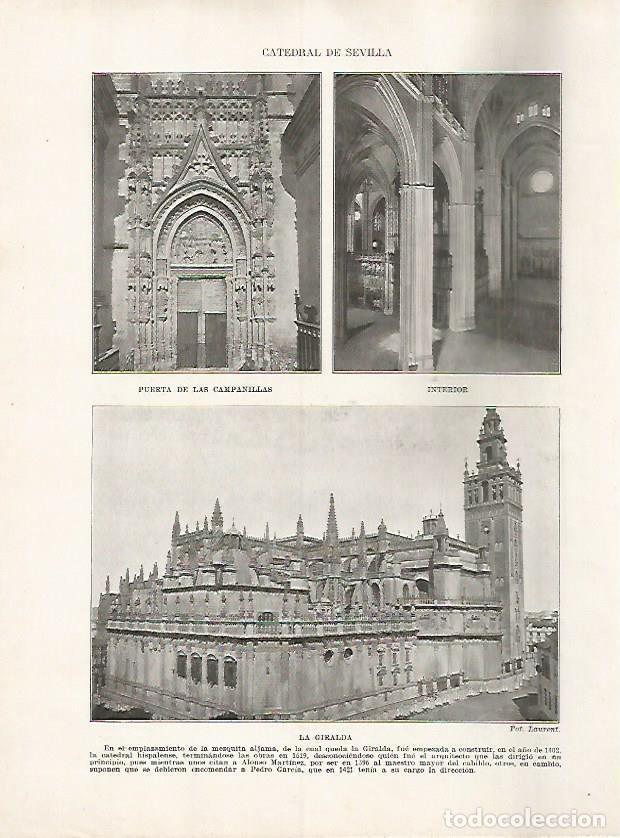 Postkarten: LAMINA 17863: Catedral de Sevilla - Manuel Rodriguez Codola y Miguel S. Oliver