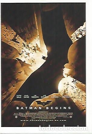 Cartes Postales: LAMINA 17709: Batman begins - M.J.P.