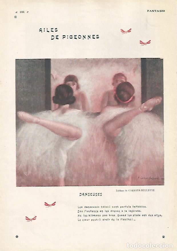 Postales: LAMINA 17793:Danseuses. Dibujo de Carrier-Belleuse - Varios