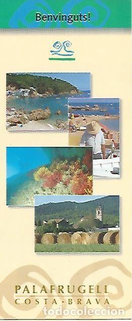 Postcards: LAMINA 17758: Triptico publicitario de Palafrugell - NULL