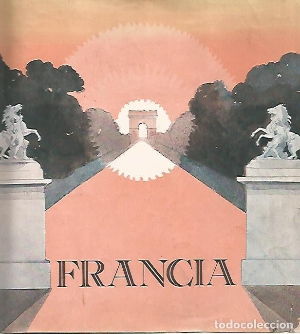 Cartoline: LAMINA 18469: Portada de la publicaci&oacute;n turistica Francia - VVAA