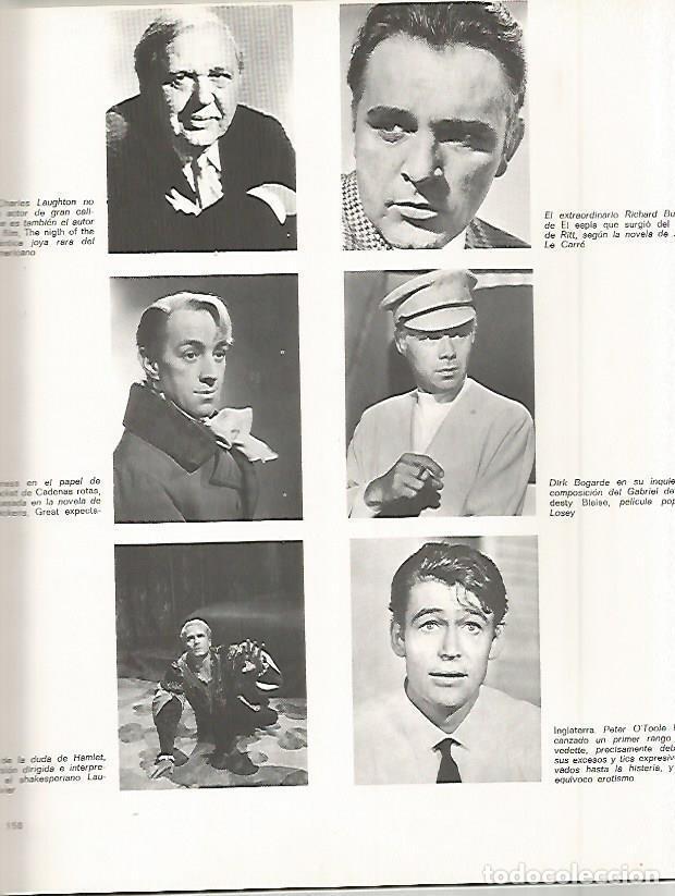 Postais: LAMINA 18318: Ch. Laughton, Alec Guiness, Laurence Olivier, Peter O'Toole, Richard Burton y Dirk Bog