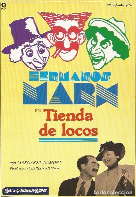 Postkarten: LAMINA 18869: Tienda de locos, hermanos Marx - NULL