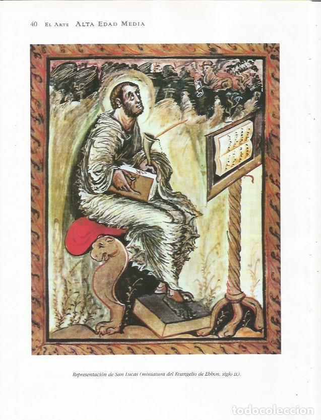 Cartes Postales: LAMINA 18727: San Lucas en el Evangelio de Ebbon - M. Nu&ntilde;ez y T. Perez