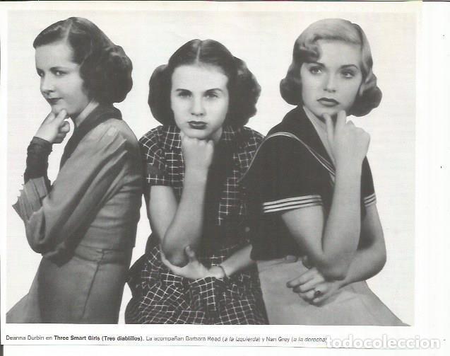 Postcards: LAMINA 18808: Deanna Durbin en Tres diablillos - NULL