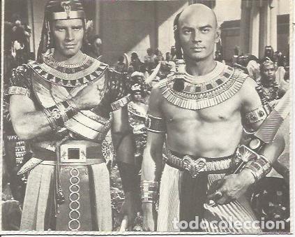 Postales: POSTAL A0990: Yul Briner y Charlton Heston en Ben Hur - NULL