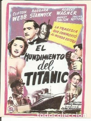 Postales: POSTAL A1034: El hundimiento del Titanic - NULL