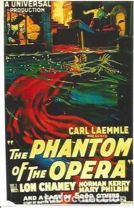 Postales: POSTAL A1037: The Phantom of the Opera - NULL