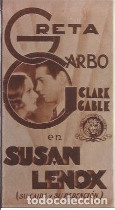 Postais: POSTAL A1032: Greta Garbo en Susan Lenox - NULL
