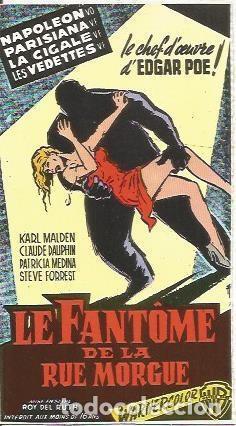 Postkarten: POSTAL A0994: Le fantome de la Rue Morgue