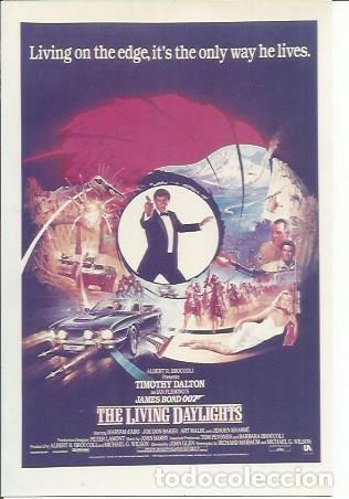 Postkarten: POSTAL A0940: The Living Daylights