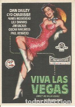 Cartes Postales: POSTAL A1057: Viva Las Vegas. Estreno en el Rex de Castellon - NULL