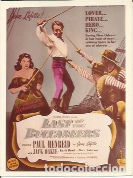 Postcards: POSTAL A1189: Last of the Buccaneers - NULL