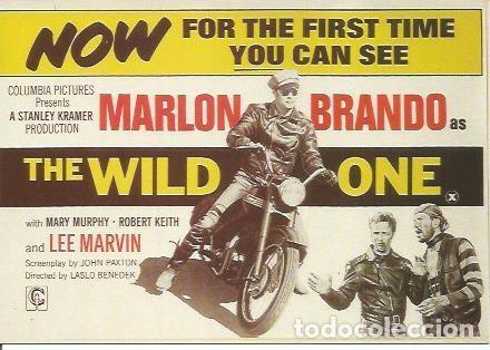 Postcards: POSTAL A0882: The Wild one, con Marlon Brandon