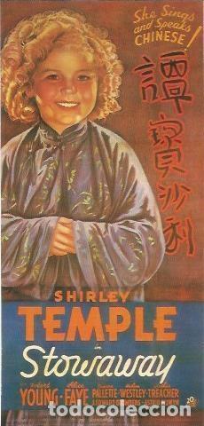 Postales: RECORTE A0674: Shirley Temple en Storaway - NULL